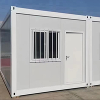 Bureau préfabriqué à déploiement rapide, salle de réunion modulaire extensible, cabine de construction mobile
