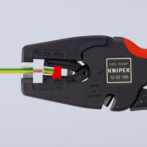 Pince à sertir KNIPEX MultiStrip 10 fils pour connecteurs à sertir - Product Image 6