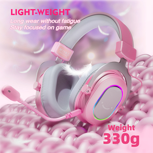Casque <span class=keywords><strong>Fifine</strong></span> <span class=keywords><strong>H6</strong></span> Circum-auriculaire RGB <span class=keywords><strong>USB</strong></span> Filaire Casque Stéréo Surround 7.1 pour Jeux - Product Image 6