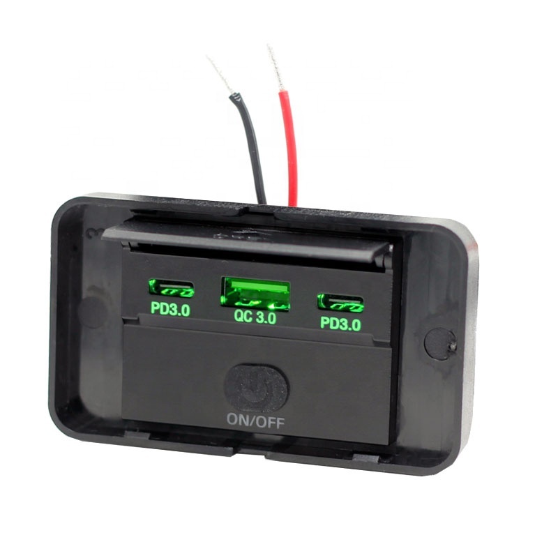 Dual PD C Type USB QC