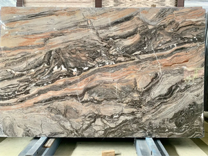 Encimera de losa de mármol marrón de Venecia Italia - Product Image 4