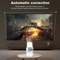 Projecteur intelligent en gros F800 WIFI HD 720P Haut-parleur APP Marché TV Android 11 LCD Home Cinéma Extérieur 4k Mini projecteur portable