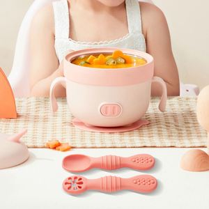 Food Grade Silicone Spoon for Children BPA Free Flexible Silicone Baby Feeding Spoon Weaning Training Spoon <b>Kids</b> <b>Cutlery</b> <b>Set</b> - Product Image 4
