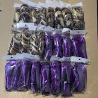 Extensions de cheveux synthétiques bouclés à haute température 150g, tresses françaises spirales rebondissantes, ondulations lâches, boucles soyeuses, pour tressage au crochet 12-24