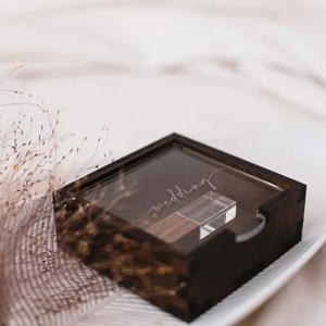 Junji tre gỗ USB Flash Drive với biểu tượng tùy chỉnh hộp gỗ từ 64MB đến 512GB tốc độ cao - Product Image 1