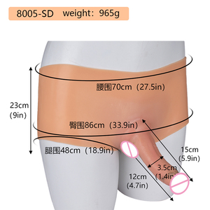 SXXY strap su dildo mutandine indossabili dildo silicone pantaloni lesbici stimolazione vaginale <span class=keywords><strong>anale</strong></span> per coppie lesbiche giocattoli sessuali - Product Image 2