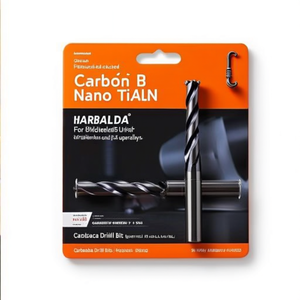 Foret en carbure revêtu de Nano TiAlN 5xD non percé pour l'acier inoxydable et les superalliages de PU - Product Image 2