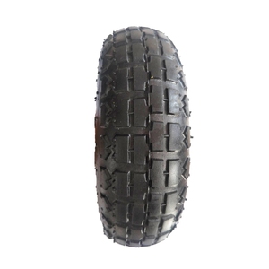 Rueda de Poliuretano Antipinchazos de 10 Pulgadas 3.50-4 para Carretilla de Mano, Capacidad de Carga Máxima de 400 Libras - Product Image 2