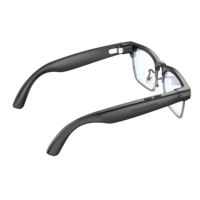 Gafas con IA de Estilo Ejecutivo con Cámara de 8MP, 4GB de Almacenamiento, Batería de 255mAh para Grabación de Video, Fotografía y Traducción por IA