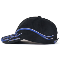 Casquette de sport bicolore avec logo brodé personnalisé Vente en gros Casquette de baseball 6 panneaux en coton de haute qualité pouvant être personnalisée avec motif de logo