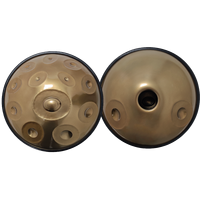 Raysen 14(12+2) Pro Series Handpan Handpan 14 dengan Tas Berkualitas Handpan Drum