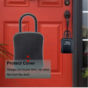 Hộp Khóa Chìa Khóa An Toàn Chìa Khóa Xe Hơi Hộp Khóa Chìa Khóa Lưu Trữ Tại Nhà Cho Két Sắt Ngoài Trời Hộp Khóa Chữ Số Có Nút - Product Image 5