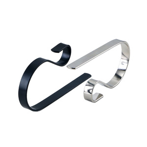 Stainless Steel Metal <b>Hooks</b> 120x10mm Multifunctional <b>Wall</b> <b>Hooks</b> <b>For</b> Clothing Storage Behind Doors Or On <b>Walls</b> - Product Image 5