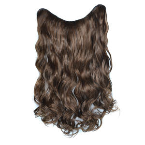 Extensión <span class=keywords><strong>de</strong></span> cabello ondulado grande Pieza <span class=keywords><strong>de</strong></span> Peluca <span class=keywords><strong>de</strong></span> una pieza para dama - Product Image 3