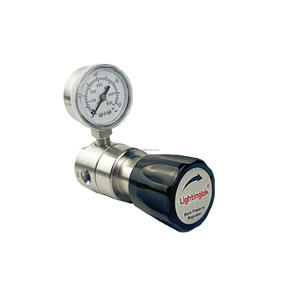 Lighting lok R72 Gegendruck regler (Edelstahl 316L) für Labor zwecke Steuert Gas ventile mit Sauerstoff kompatibilität - Product Image 1