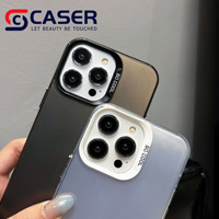 Coque de Téléphone Rigide PC Personnalisable Givrée Mate IMD Laser pour iPhone 16 Promax Plus Pro 15 14 13 12 11, Samsung et Oneplus