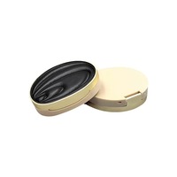 Boîtes d'emballage cosmétiques personnalisées pour poudre de teint, correcteur et fard à paupières, en plastique brillant, de forme irrégulière, neuves, pour fabricants