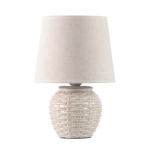 Lampada da tavolo rustica da comodino artigianale artigianale per decorazione d'interni - Product Image 6