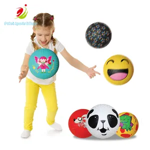 Pulei cheap price Rubber Playground ball factory soccer size 4 Best kickball popular size 4