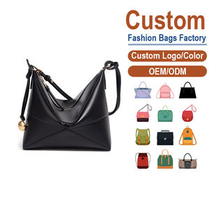 Genuine Leather Geometric <b>Bag</b> 3D <b>Patchwork</b> Design Trendy Versatile Large Capacity Shoulder Crossbody Chains Eco-Friendly Durable - Product Image 1