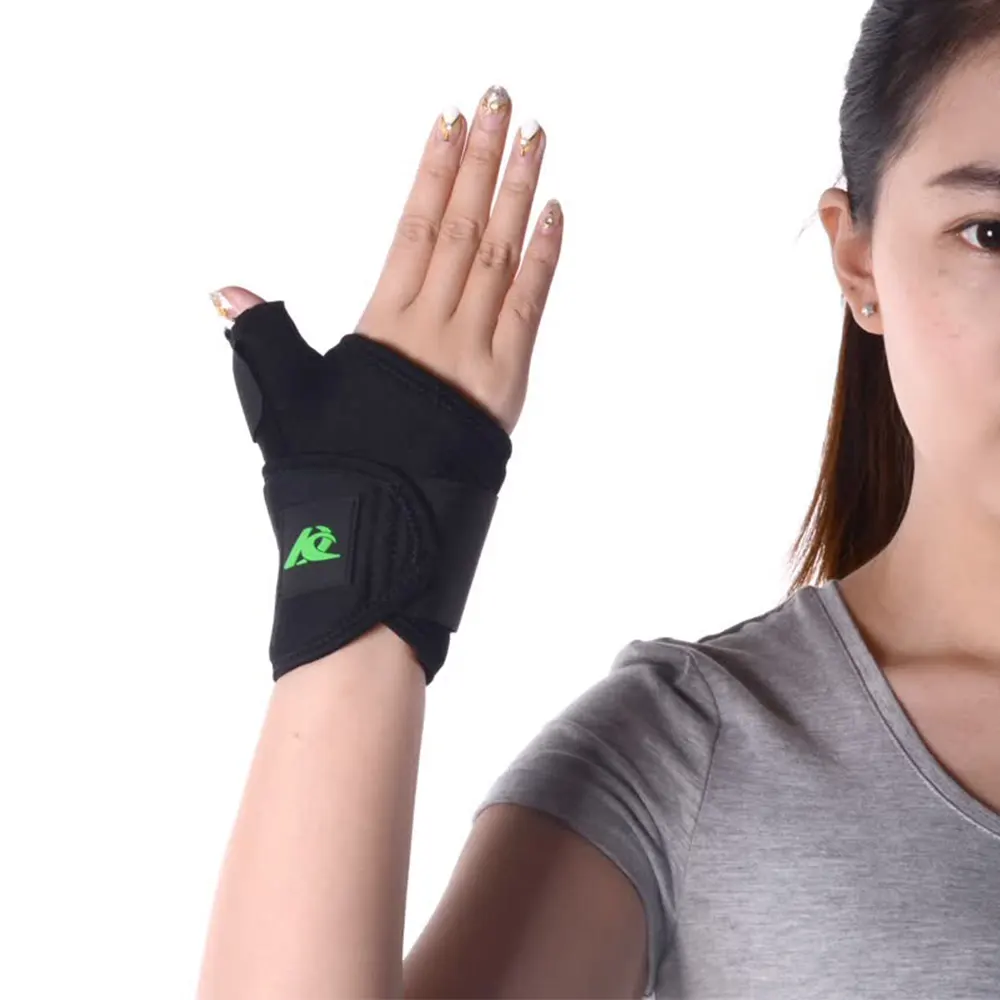 Medical Orthopedic Black Wrist Support Brace Wrist Thumb Splint For Sprains Pain Relief Orthopedic Wrist Brace