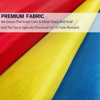 Drapeau de Noël personnalisé, impression numérique, tissu polyester, 3*5 pieds, double face, fabrication en gros pour les célébrations de vacances