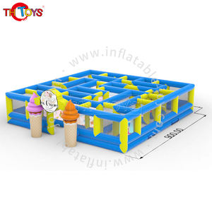 La diversión espeluznante espera obtener su propio 10x3m personalizado Halloween inflable Haunt House Maze Arena para infinitas emociones y escalofríos - Product Image 6