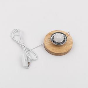 Lampe de bureau LED avec housse en tissu, décoration de bureau, protection de lampe, lampe de chevet, lumière nocturne - Product Image 6