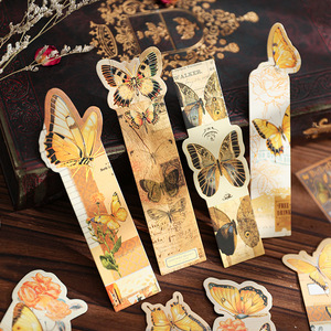 ที่คั่นหนังสือรูปผีเสื้อ 11 ชิ้น/แพ็ค ชุดแฟนตาซีผีเสื้อ ลายการ์ตูนอเนกประสงค์ สำหรับนักเรียน - Product Image 4