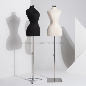Manichino Mezzo Busto Personalizzato per Designer di Moda, Manichino Femminile Curvy con Supporto per Esporre Abiti, Basso MOQ - Product Image 4