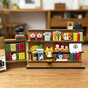 Figura de Gato de Resina de Dibujos Animados, Decoración Religiosa para el Hogar, Mini Artesanía Hecha a Mano, Adorno de Escritura Estilo Ins, Regalos - Product Image 1