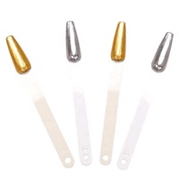 En gros 50 pièces/ensemble forme d'éventail tête pointue ongles nuancier couverture complète faux ongles conseils Nail Art nuancier affichage