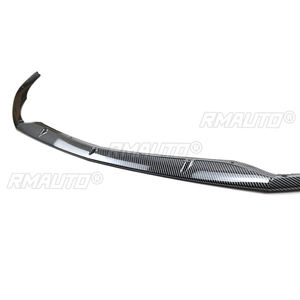 Para Mercedes-Benz Clase C W205 C205 S205 C63 C63s Solo AMG 2015-2022, 5 Piezas, Difusor de Parachoques Delantero, Spoiler, Splitter - Product Image 3