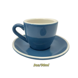 European Minimalist Style Custom Color Ceramic Coffee <b>Cup</b> <b>Espresso</b> <b>Cup</b> Tea <b>Cup</b> Set for the Family Hotel Restaurant - Product Image 4