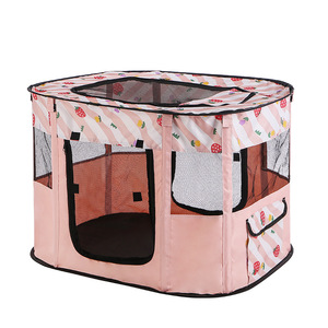 Carpa Plegable y Transpirable <span class=keywords><strong>para</strong></span> Mascotas, <span class=keywords><strong>Perros</strong></span> y Gatos, Corralito Portátil con Cubierta Extraíble, <span class=keywords><strong>Casa</strong></span> <span class=keywords><strong>de</strong></span> <span class=keywords><strong>Juegos</strong></span> Impermeable <span class=keywords><strong>para</strong></span> Mascotas al Aire Libre - Product Image 2
