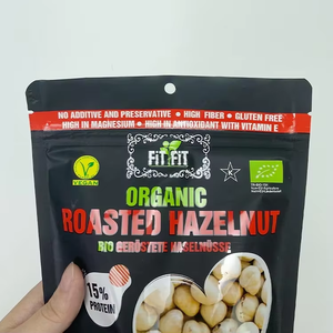 Sachets refermables personnalisés pour épices, petits sacs étanches pour noix, emballages alimentaires en Mylar avec fenêtre, sacs scellables pour salades - Product Image 6