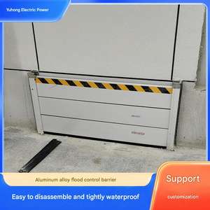 Barrière <span class=keywords><strong>anti</strong></span>-<span class=keywords><strong>inondation</strong></span> |   Porte-ferry |   Panneau de retenue d'eau pour garage en alliage d'aluminium / Barrière <span class=keywords><strong>anti</strong></span>-<span class=keywords><strong>inondation</strong></span> - Product Image 3