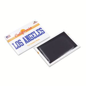 Good Price Refrigerator Customized California Santa Monica Pictures Souvenir Gift Tin <b>Fridge</b> Magnet - Product Image 5
