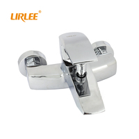 Leirlee — robinet mitigeur de douche en céramique, noir, OEM, robinet mitigeur de bain