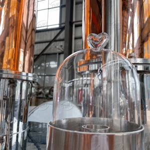 เครื่องกลั่นสุราอัตโนมัติ 500 ลิตร สำหรับทำทอนิคกับจินสีชมพูแบบยั่งยืน ยี่ห้อ Tanqueray อุปกรณ์กลั่นแอลกอฮอล์ สภาพใหม่ เครื่องกลั่นวิสกี้แบบ Pot Still - Product Image 5