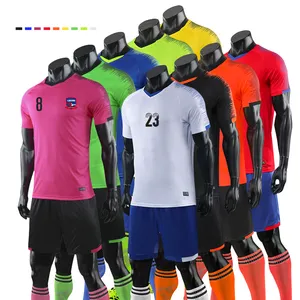 Toptan sıcak satış boş futbol forması özel ucuz futbol üniforması stokta
