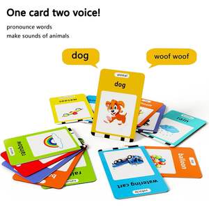 ของเล่นเสริมพัฒนาการด้วยเสียง Lapare พร้อมเพลง 520 คำศัพท์ แฟลชการ์ด สำหรับเด็กอนุบาลและเด็กเล็ก อายุ 1-6 ปี ภาษาอังกฤษ รุ่น FC02-B - Product Image 4