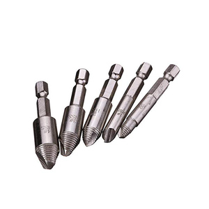 5 pezzi <span class=keywords><strong>Set</strong></span> di punte per estrattore a vite danneggiato Hss strumento arrugginito estrattore a vite rotto <span class=keywords><strong>Set</strong></span> estrattore a vite - Product Image 1
