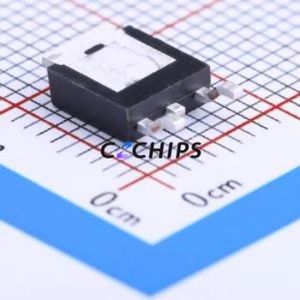 Transistor à effet de champ (MOSFET) à transistor TO-252 de SUD50P06-15-GE3 neuf et original - Product Image 2