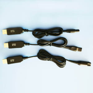 Venta al por mayor USB 2,0 Afeitadora eléctrica <span class=keywords><strong>Cable</strong></span> cargador 4,3 V 12V 15V Adaptador de maquinilla de afeitar <span class=keywords><strong>para</strong></span> teléfonos <span class=keywords><strong>Philips</strong></span> 20cm Aleación de aluminio puro - Product Image 2