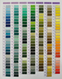 447 Pietre Quadrate in Resina Colorata da 2,5mm per Pittura Diamante o Decorazione - Product Image 2