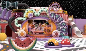 Parc d'aventure intérieur pour enfants 2026 en gros, équipement de jeu souple, piscine à balles, <span class=keywords><strong>toboggan</strong></span> pour bébés et enfants, jouets style Meland - Product Image 2