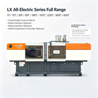 Machine de moulage par injection horizontale entièrement électrique à haut rendement de 300 tonnes avec moteur PLC pour la fabrication de plastiques EPS/PA à volume élevé