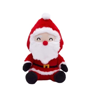 Juguete de Peluche Personalizado de Navidad, Muñeco de Peluche de Papá Noel y Muñeco de Nieve - Product Image 1