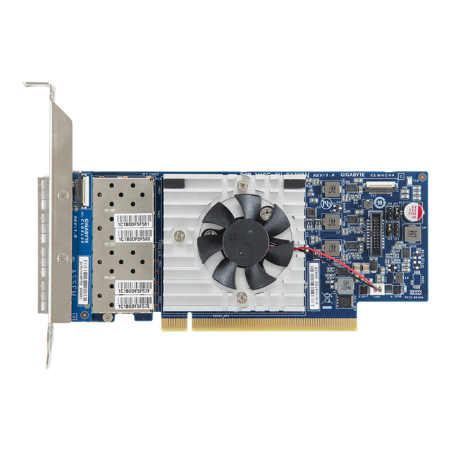 Original New Connect X-4 Lx 25Gb/s 4-Port LAN Card Internal Wired Network Card for Gigabyte CLN4C44 S